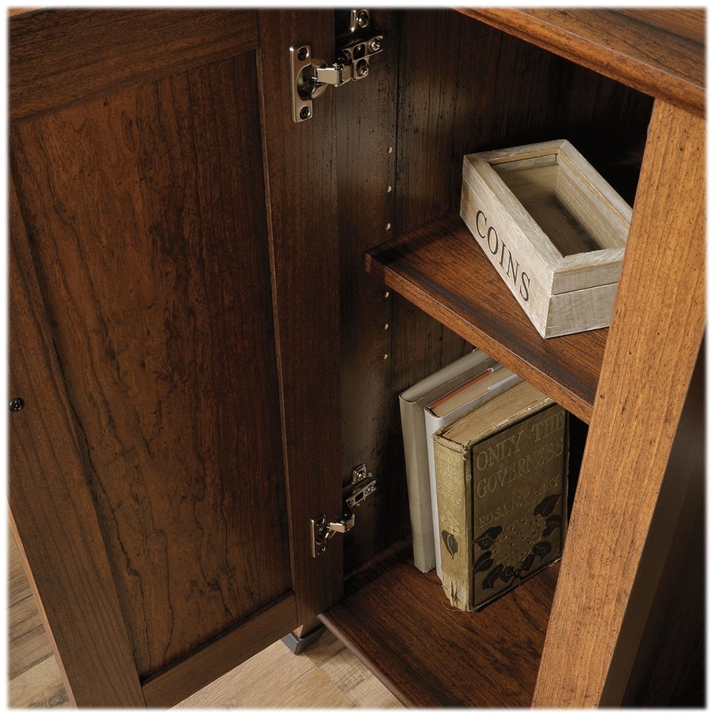 Alt View Zoom 20. Sauder - Carson Forge Collection Computer Desk - Washington Cherry.