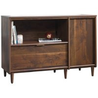 Sauder - Clifford Place Collection TV Cabinet for Most TVs Up to 46" - Grand Walnut - Front_Zoom
