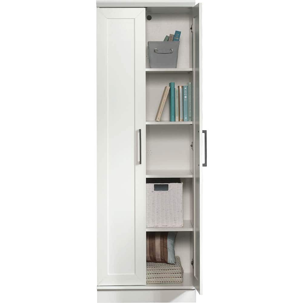 Alt View 11. Sauder - HomePlus Collection Storage Cabinet - Soft White.