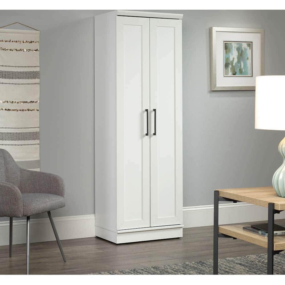 Alt View 16. Sauder - HomePlus Collection Storage Cabinet - Soft White.