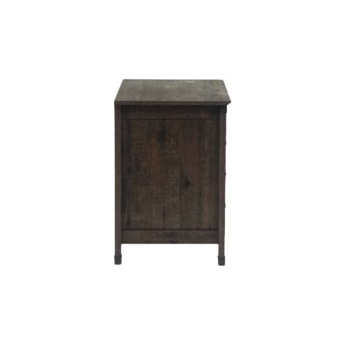 Alt View 16. Sauder - Carson Forge Collection 2-Drawer Filing Cabinet - Coffee Oak.