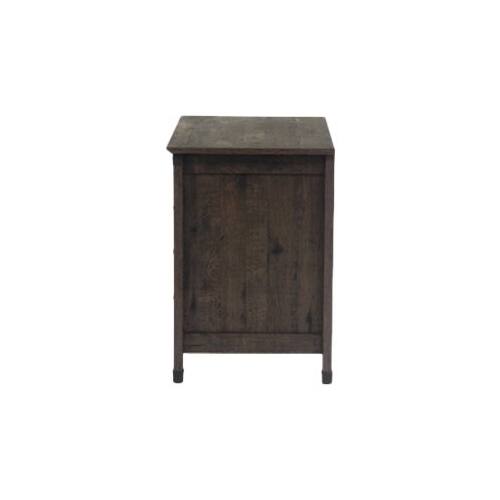 Alt View 17. Sauder - Carson Forge Collection 2-Drawer Filing Cabinet - Coffee Oak.