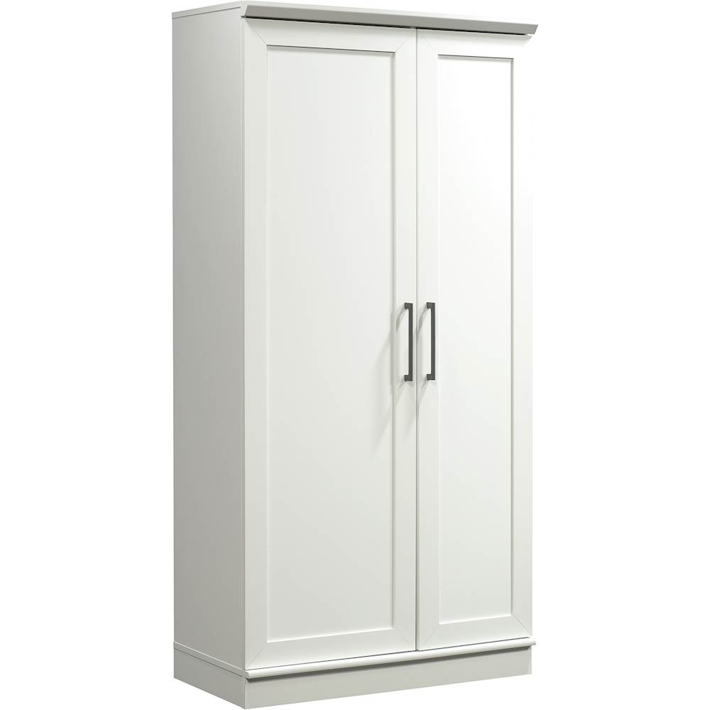 Sauder® HomePlus Storage Cabinet, 12 Shelves, Soft White