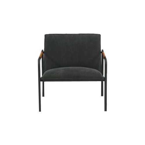 Sauder - Boulevard CafÃ© Collection 4-Leg Accent Chair - Charcoal Gray was $187.99 now $145.99 (22.0% off)