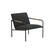 Alt View 17. Sauder - Boulevard Café Collection 4-Leg Accent Chair - Charcoal Gray.