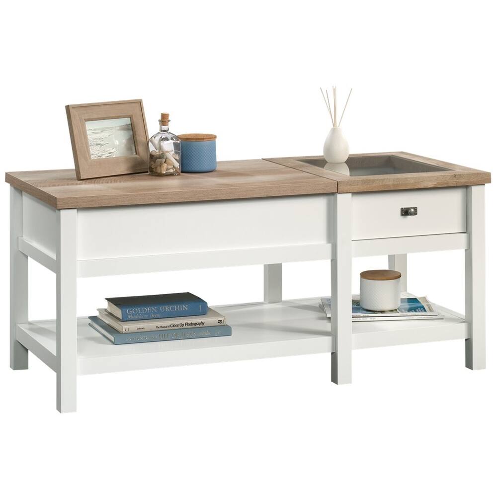 Left View: Sauder - Cottage Road Collection Coffee Table