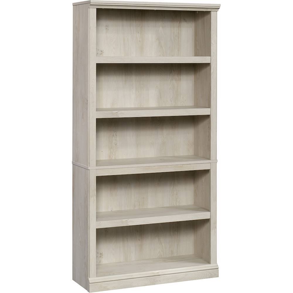 Angle. Sauder - Select 5-Shelf Bookcase - Chalked Chestnut.