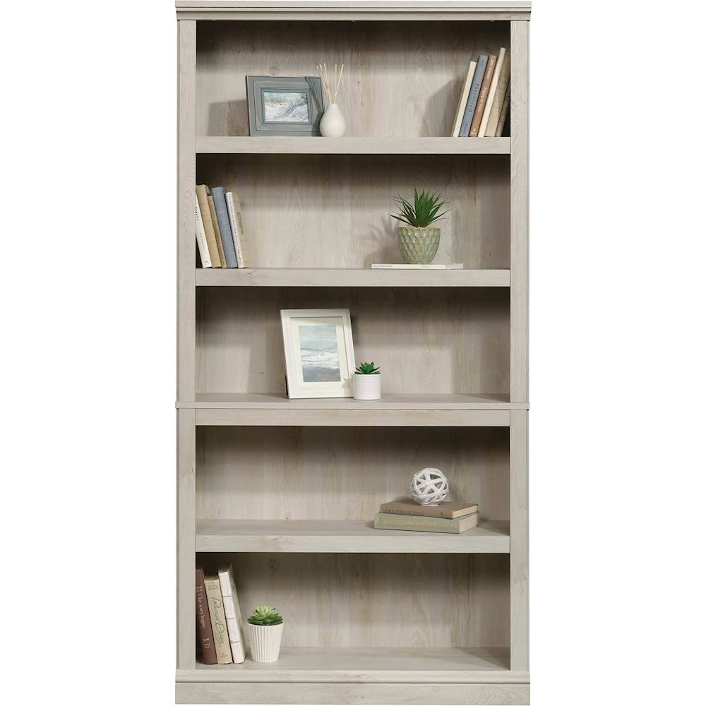 Alt View 11. Sauder - Select 5-Shelf Bookcase - Chalked Chestnut.