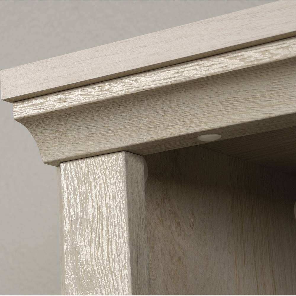 Alt View 13. Sauder - Select 5-Shelf Bookcase - Chalked Chestnut.