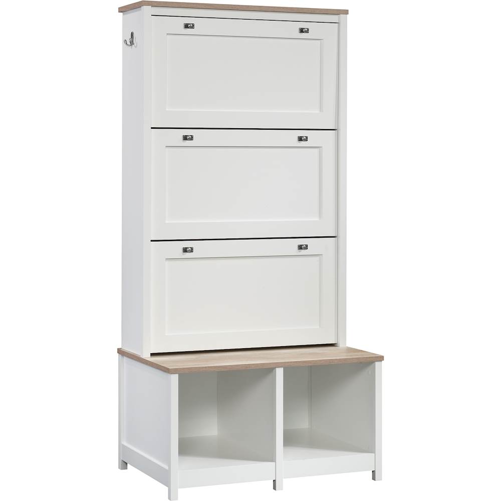 Sauder Cottage Road Entryway Storage Cabinet Soft White 422181