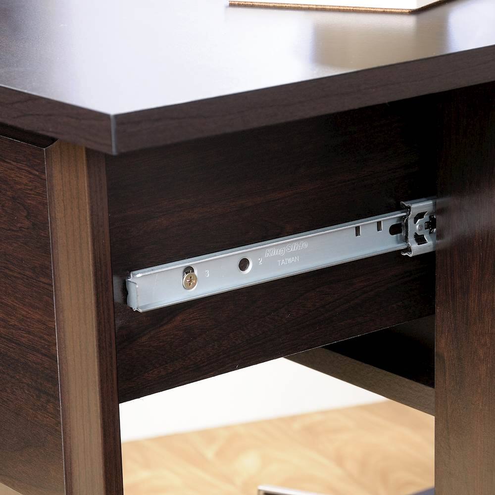 Sauder Shoal Creek Collection Smartcenter Side Table Jamocha Wood 422196 Best Buy