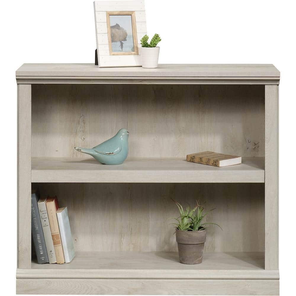 Alt View 11. Sauder - Select 2-Shelf Bookcase - Chalked Chestnut.