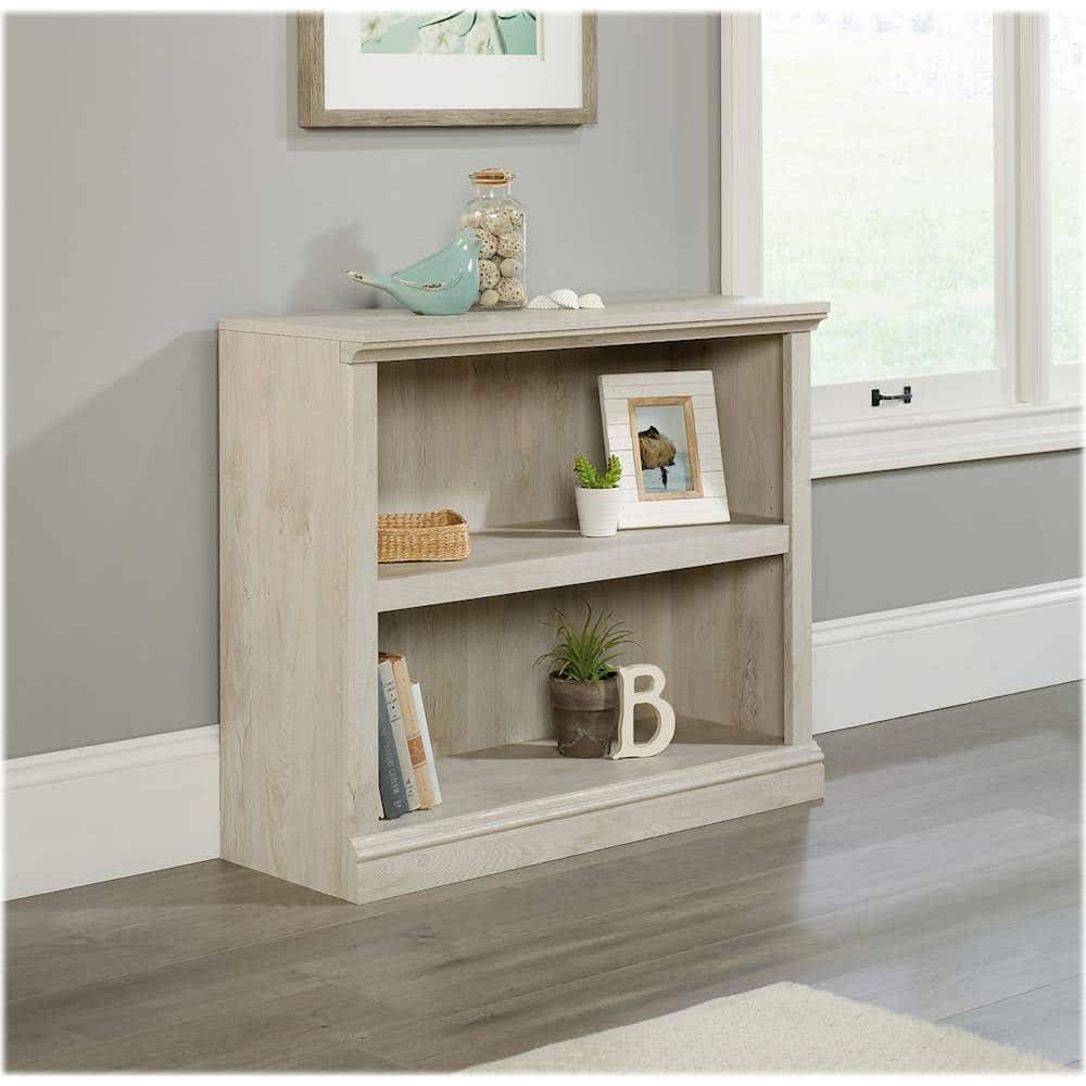Alt View 15. Sauder - Select 2-Shelf Bookcase - Chalked Chestnut.