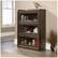 Alt View 12. Sauder - Barrister Lane Collection 3-Shelf Bookcase - Iron Oak.