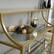 Alt View 14. Sauder - International Lux Console Table - Satin Gold.
