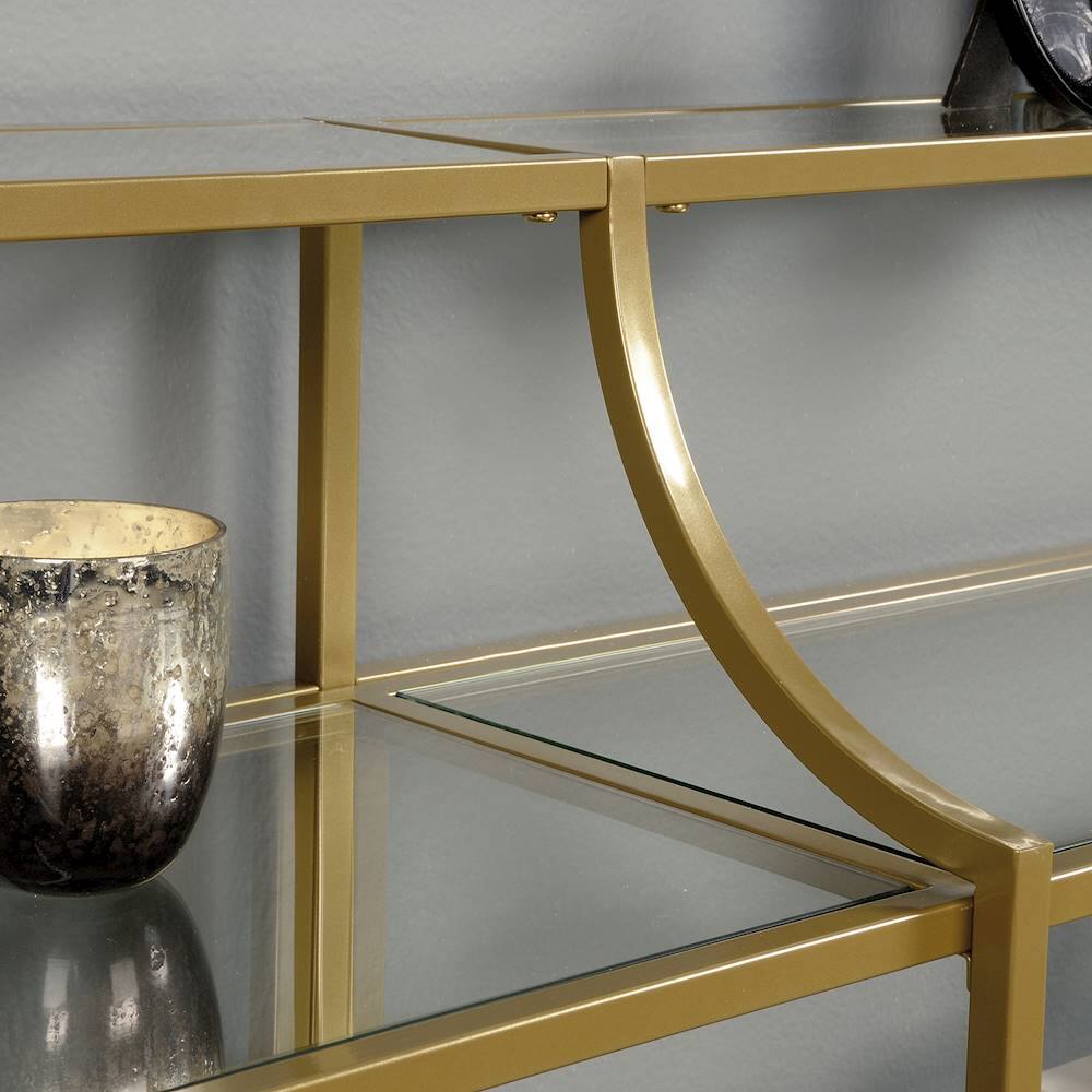 Alt View 15. Sauder - International Lux Console Table - Satin Gold.