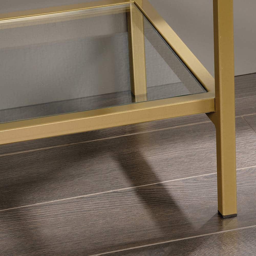 Alt View 18. Sauder - International Lux Console Table - Satin Gold.