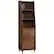 Left. Sauder - Harvey Park Collection 2-Shelf Bookcase - Grand Walnut.