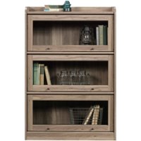 Sauder - Barrister Lane Collection 3-Shelf Bookcase - Salt Oak - Front_Zoom