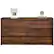 Alt View 14. Sauder - Harvey Park Collection 6-Drawer Dresser - Grand Walnut.