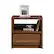 Front. Sauder - Harvey Park Collection Pedestal - Grand Walnut.
