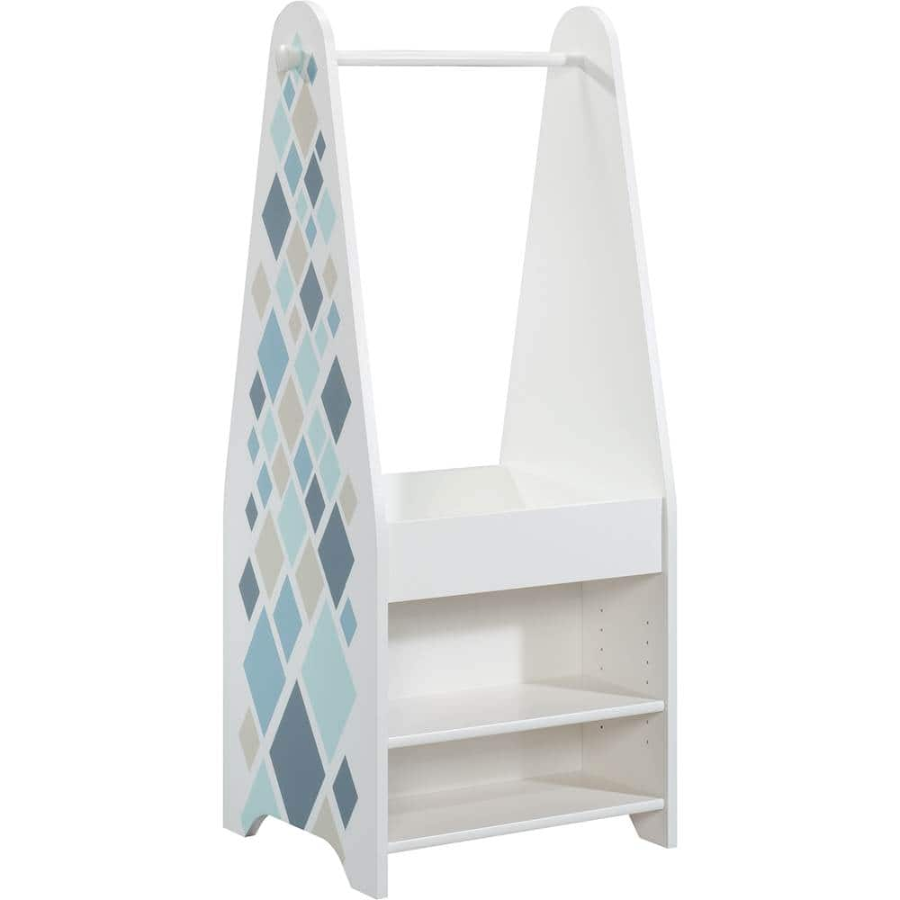 Angle View: Sauder - Pinwheel Dresser - Soft White