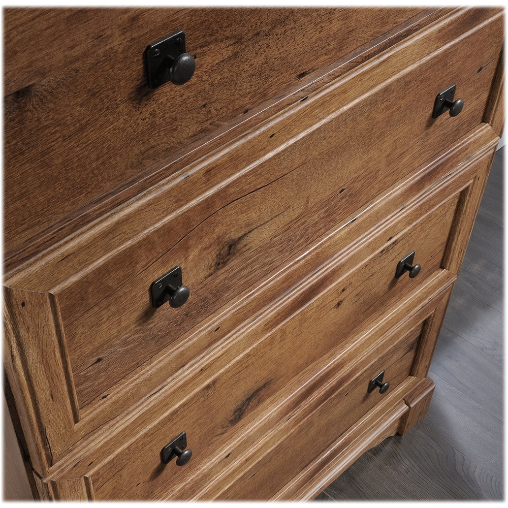 Sauder Palladia Collection 4 Drawer Dresser Vintage Oak 420612