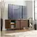 Left. Sauder - Harvey Park Collection TV Cabinet for Most Flat-Panel TVs Up to 60" - Grand Walnut.
