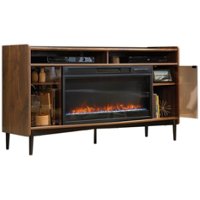 Sauder - Harvey Park Collection TV Cabinet for Most Flat-Panel TVs Up to 60" - Grand Walnut - Front_Zoom