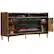 Front. Sauder - Harvey Park Collection TV Cabinet for Most Flat-Panel TVs Up to 60" - Grand Walnut.