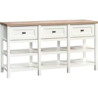 Sauder - Cottage Road TV Stand for Most Flat-Panel TVs Up to 60" - Soft White - Angle_Zoom