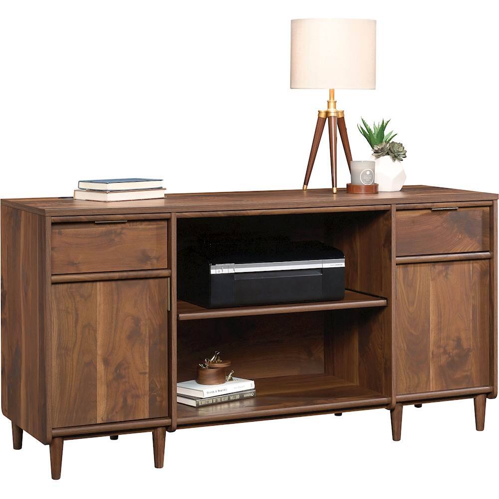 Sauder Clifford Place Credenza Grand Walnut 421119 Best Buy