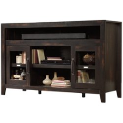 Sauder - Dakota Pass Collection TV Cabinet for Most Flat-Panel TVs Up to 60" - Char Pine - Front_Zoom