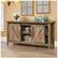 Alt View 17. Sauder - Dakota Pass Collection TV Cabinet for Most Flat-Panel TVs Up to 70" - Craftsman Oak.
