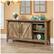 Alt View 18. Sauder - Dakota Pass Collection TV Cabinet for Most Flat-Panel TVs Up to 70" - Craftsman Oak.