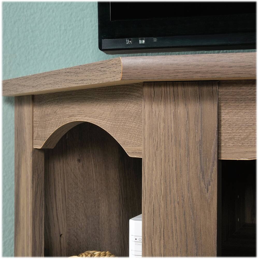 Sauder Harbor View Collection Tv Cabinet For Most Flat Panel Tvs Up To 60 Salt Oak