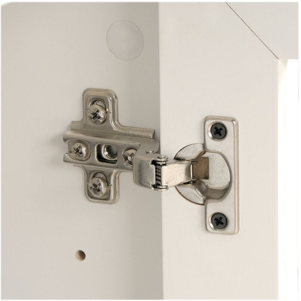 Alt View Zoom 12. Sauder - Cottage Road Collection TV Cabinet for Most Flat-Panel TVs Up to 42" - Soft White/Lintel Oak.