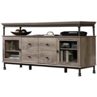Sauder - Canal Street Collection TV Cabinet for Most Flat-Panel TVs Up to 60" - Northern Oak - Front_Zoom