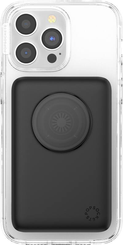 PopSockets - MagSafe Power Pack Charger 5,000 mAh - Black PopSockets - MagSafe Power Pack Charger 5,000 mAh - Black