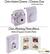 Color Instant Camera / Camera Case with Shoulder Strap
Color Matching Photo Album
Holds 32 of your Favorite Photos
QUALITY PHOTO