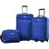 Front. American Tourister - Fieldbrook XLT Expandable Wheeled Luggage Set (3-Piece) - Navy.