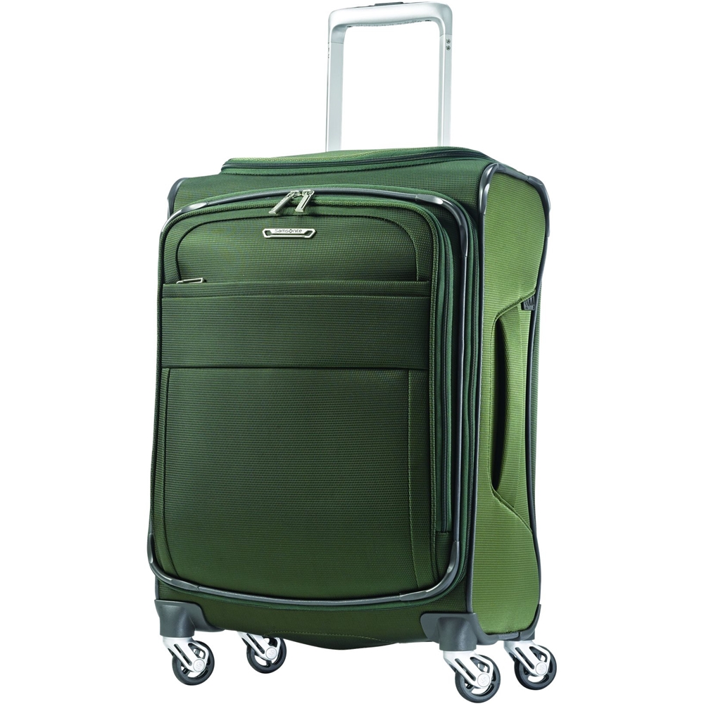 Cactus/Camo Samsonite Eco Rev 25 Expandable Softside Checked Spinner Luggage