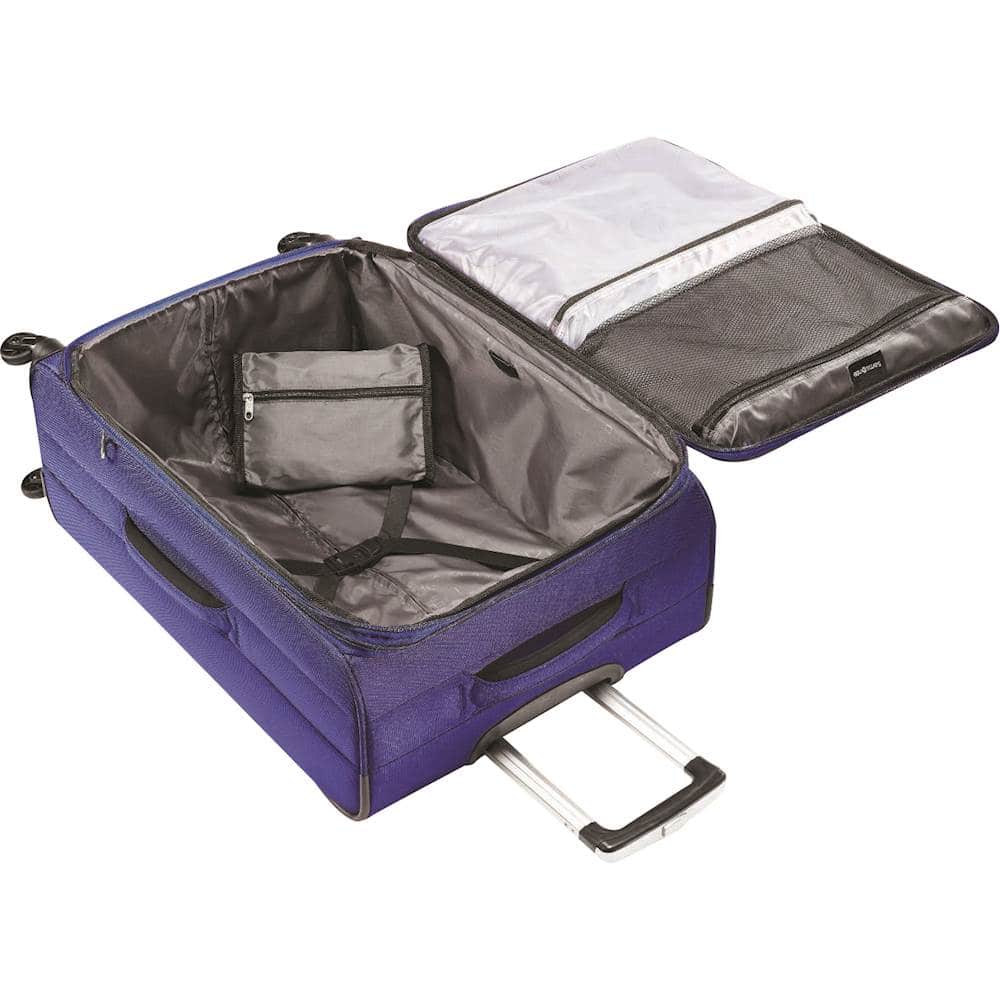 Best Buy Samsonite Ascella 25" Spinner Cobalt Blue 1069451217