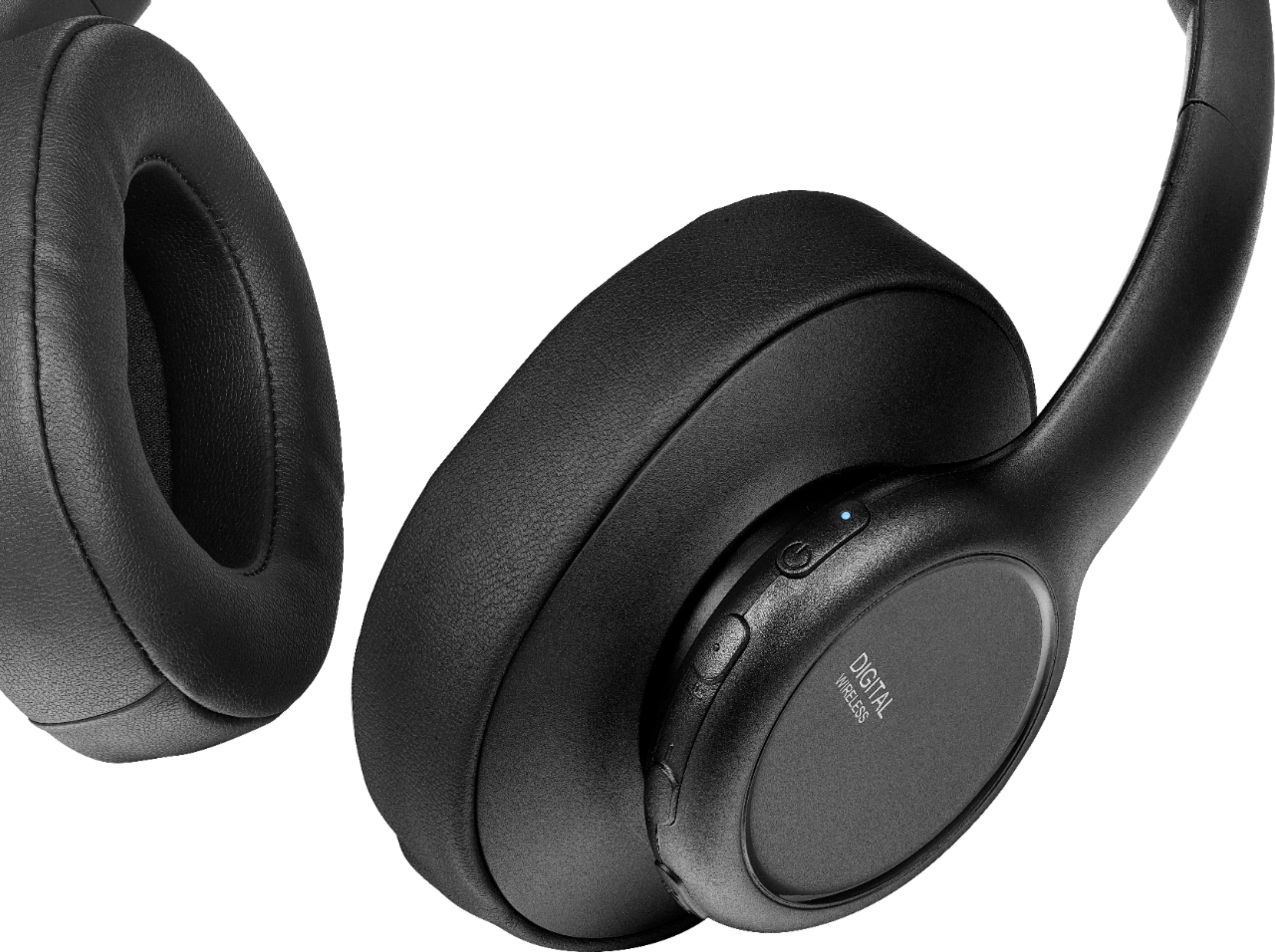 Alt View 12. Insignia™ - RF Wireless Over-the-Ear Headphones - Black.