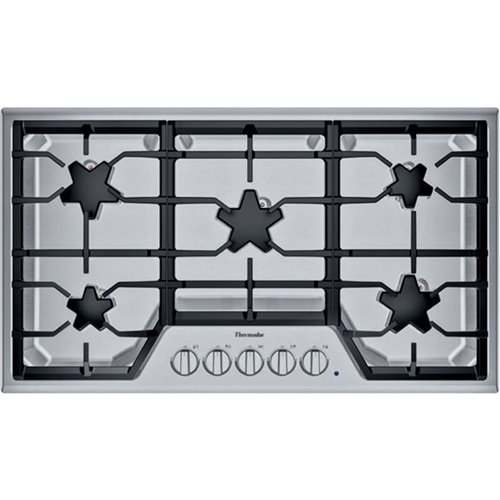 Thermador Masterpiece Series 37 Gas Cooktop Stainless Steel