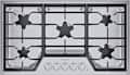 Thermador - Masterpiece 36" Built-In Gas Cooktop with 5 Star Burners and LP Conversion - Stainless Steel