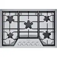 Thermador - Masterpiece 30" Built-In Gas Cooktop with 5 Star Burners - Stainless Steel - Front_Zoom