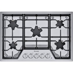 Thermador - Masterpiece 30" Built-In Gas Cooktop with 5 Star Burners - Stainless steel - Front_Zoom