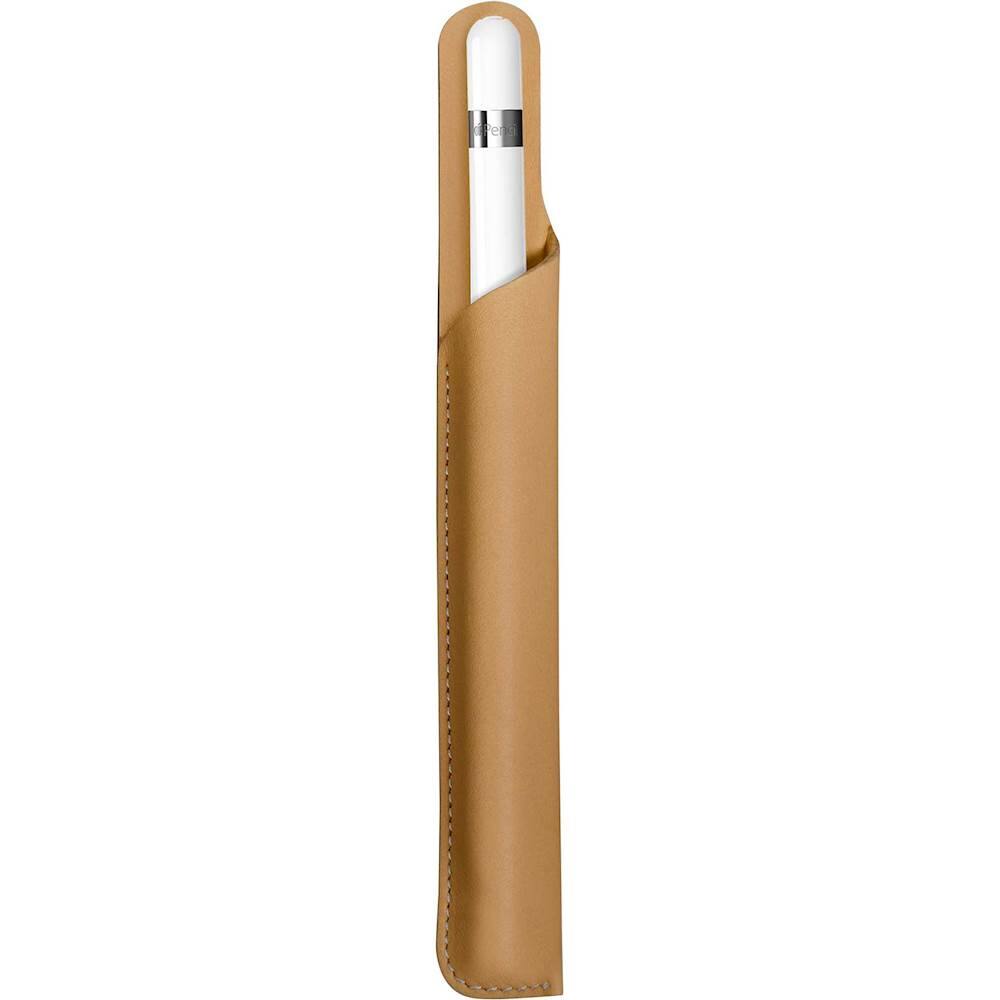 Front. Twelve South - PencilSnap Magnetic Case for Apple Pencil - Camel.