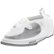 Front Standard. Brentwood - (MPI-57) Non-Stick Steam/Dry Spray Iron with Cord Storage in - White.